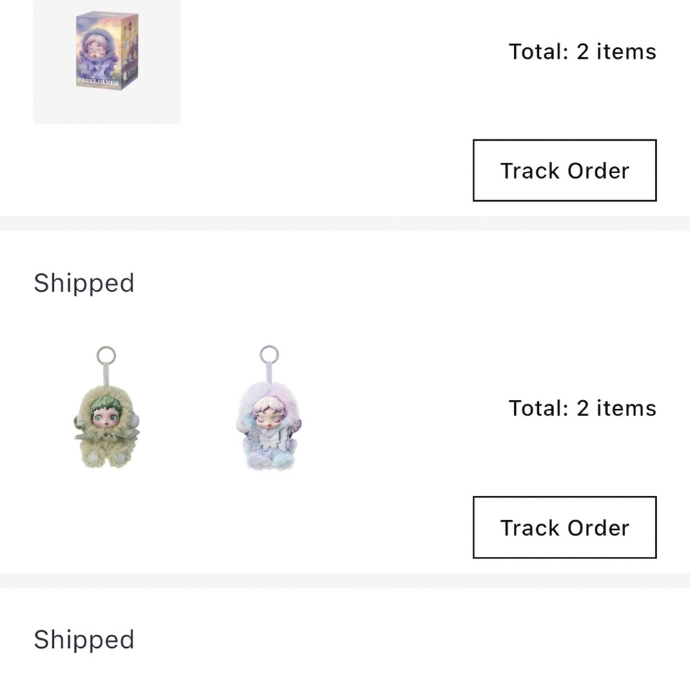 POP Mart Plush Set - Skullpanda and BIE